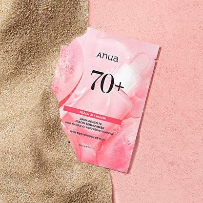 Peach 70% Niacin Serum Mask