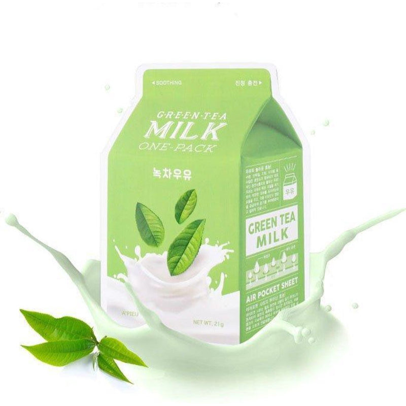 Milk One Pack #Greentea Milk