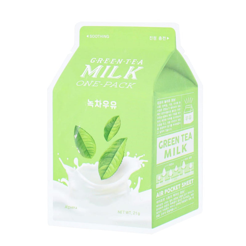 Milk One Pack #Greentea Milk