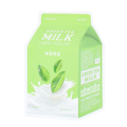 Milk One Pack #Greentea Milk