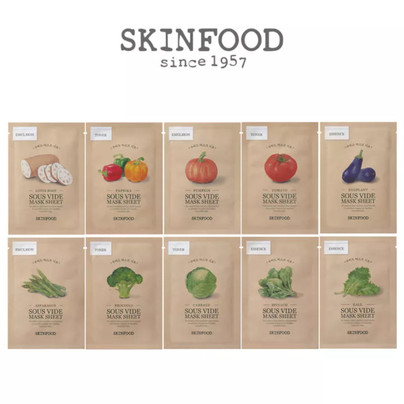 Sous Vide Mask Sheet