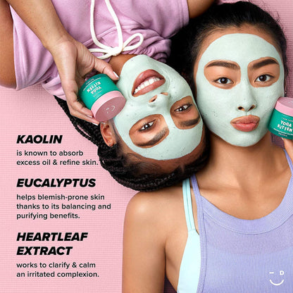 Yoga Kitten Balancing Heartleaf Clay Mask (Expiring 6/7/2026)