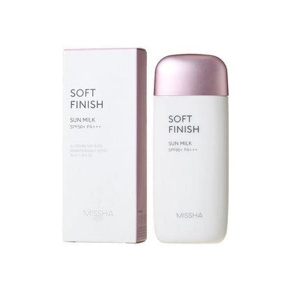 All around safe block soft finish sun milk SPF 50+ PA+++