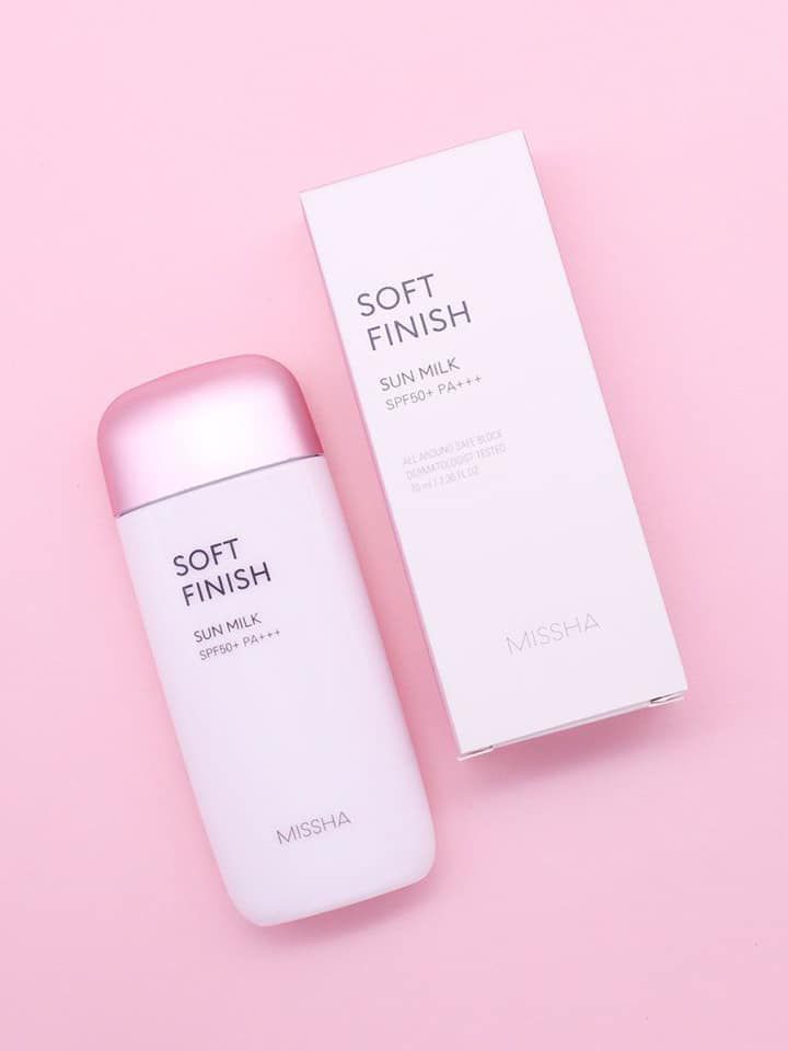 All around safe block soft finish sun milk SPF 50+ PA+++