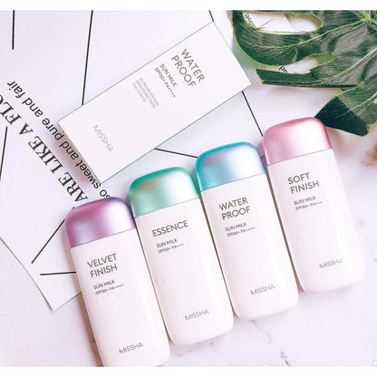All around safe block soft finish sun milk SPF 50+ PA+++