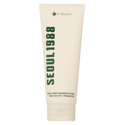 SEOUL 1988 Cleansing Foam : Pine Cica 1% + Probiotics