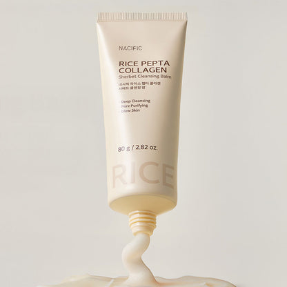 Rice Pepta Collagen Sherbet Cleansing Balm
