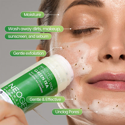 Dermalogy Real Fresh Cleansing Stick Green Tea (Expiring 18/7/2026)