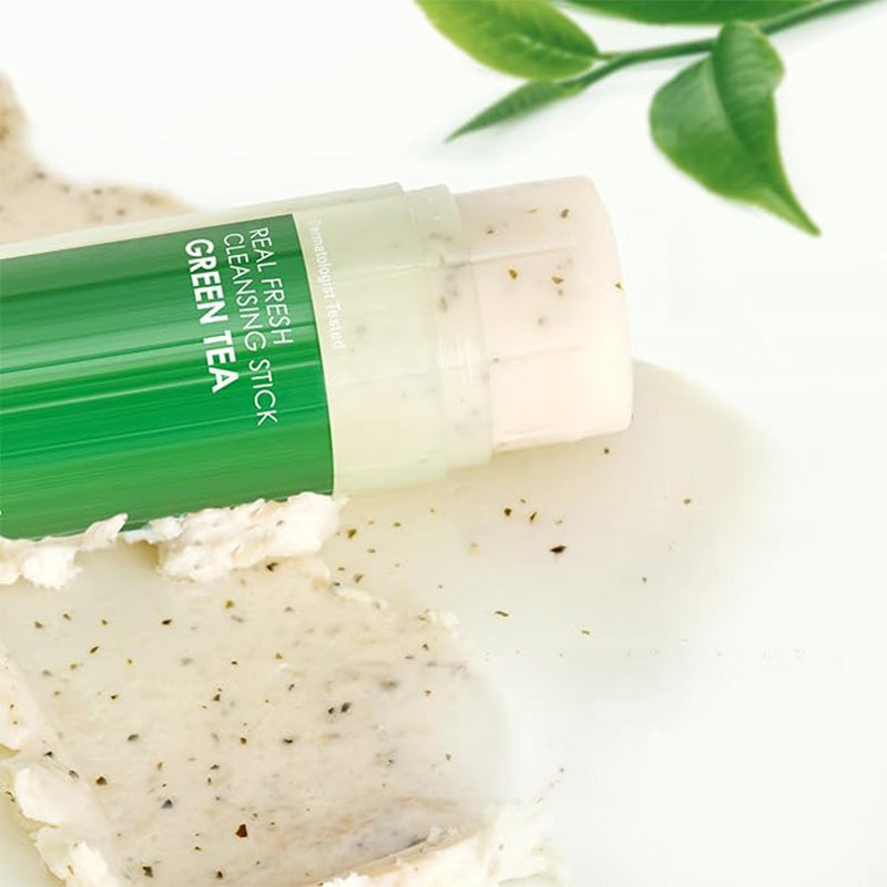 Dermalogy Real Fresh Cleansing Stick Green Tea (Expiring 18/7/2026)