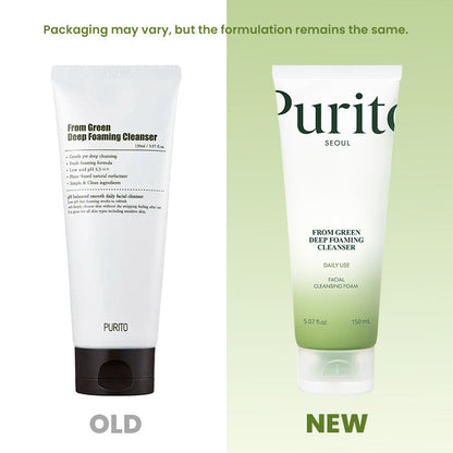 From Green Deep Foaming Cleanser