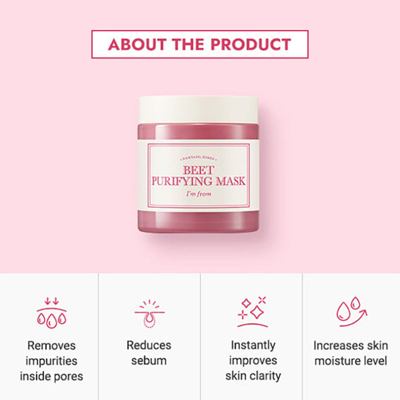 Beet Purifying Mask (Expiring 8/15/2026)
