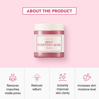 Beet Purifying Mask (Expiring 8/15/2026)